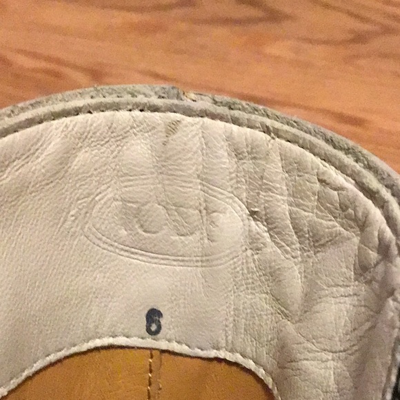 TOD’s cream colored patent leather knee boots. - Picture 8 of 8